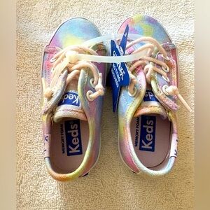 New  eds Kids' Tie-Dye Sneakers size 5